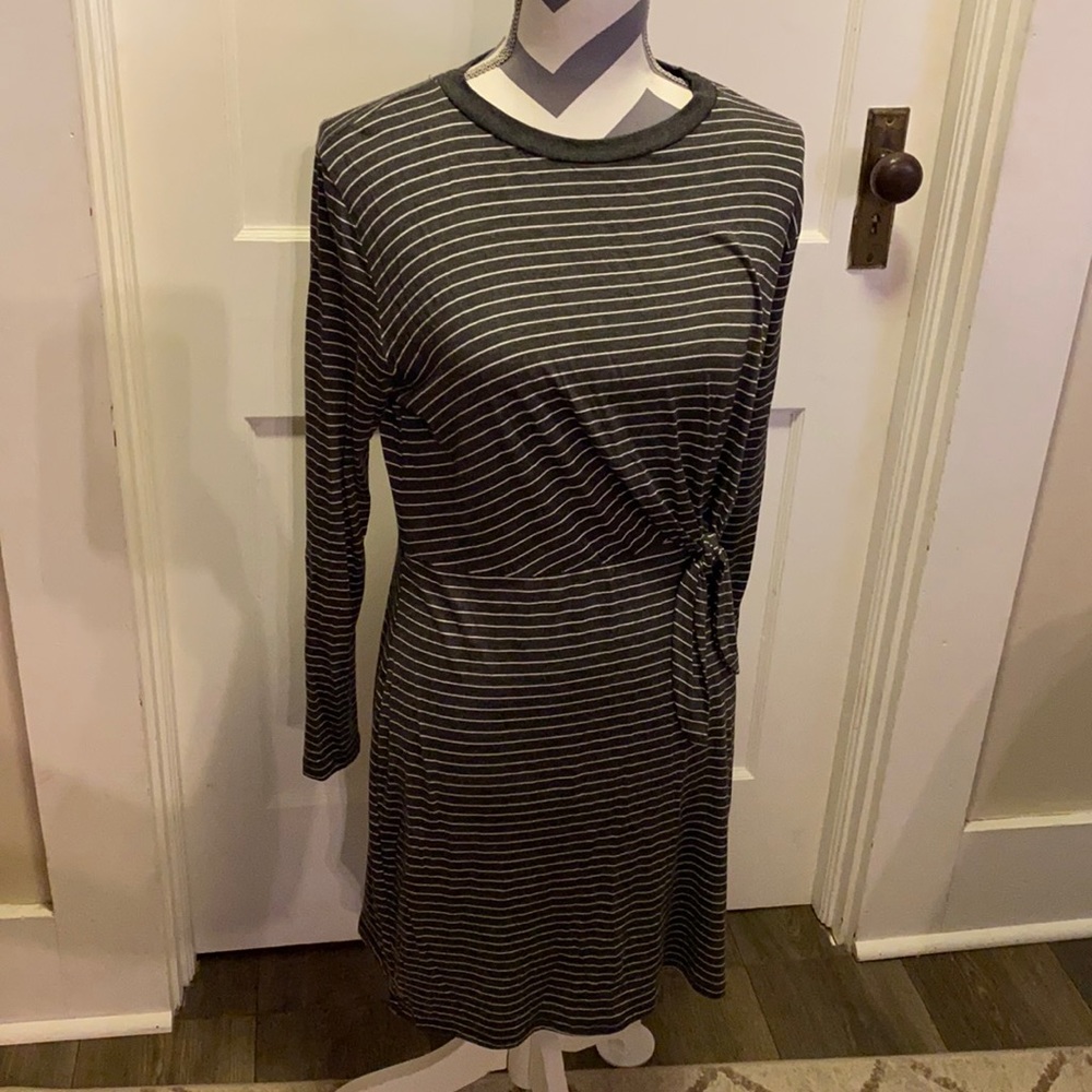 Striped Cotton Dress